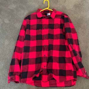 H and M flannel